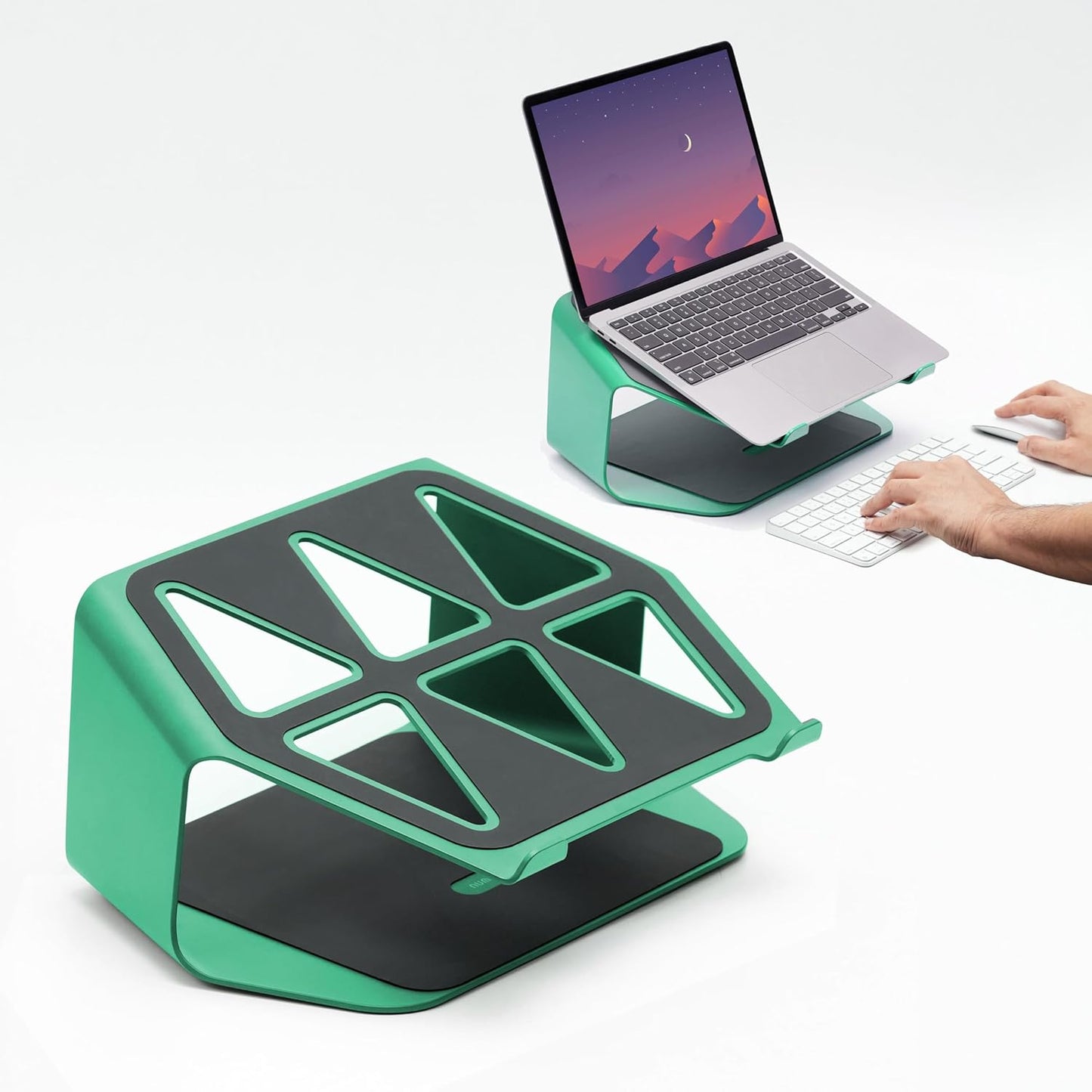 FACET Laptop Station - Green