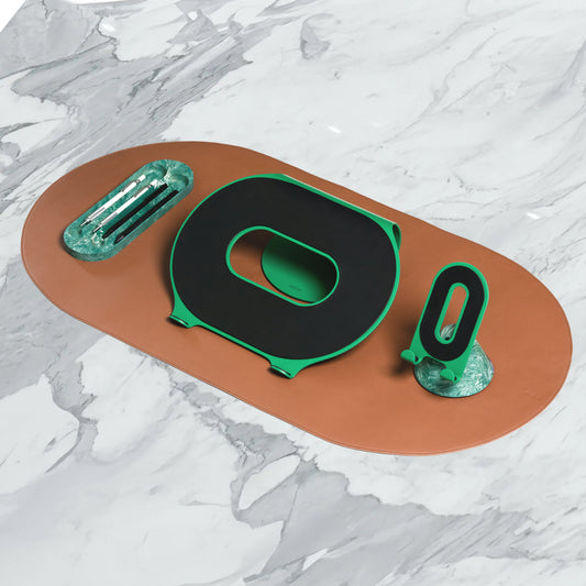 NUMIN LOOP DESK SET - GREEN