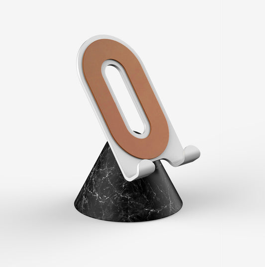 LOOP Adjustable Mobile and Tablet Stand - White