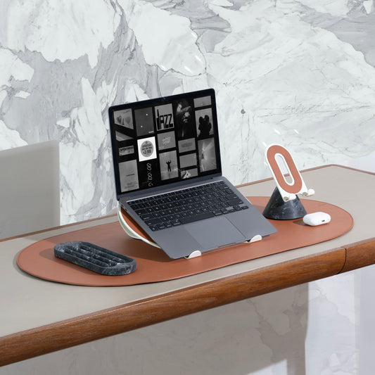NUMIN LOOP DESK SET - WHITE